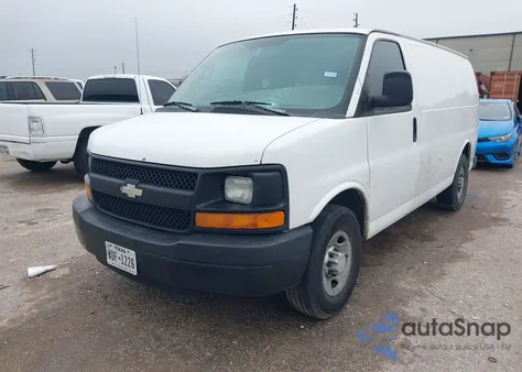 2010 Chevrolet Express 2500 Work Van from USA, damaged, VIN 1GCZGFAA0A1107820